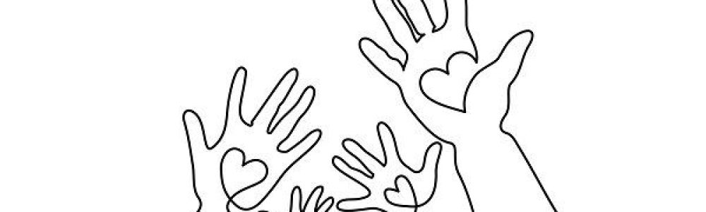 Abstract family hands holding heart… by Valenty on @creativemarket